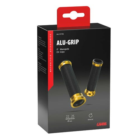 Universālie rokturi LAMPA Alu-Grip Gold LAMPA MOTOVEIKALS 21