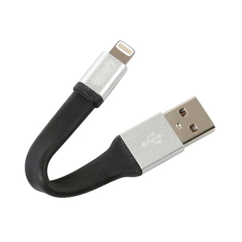 USB–Lightning uzlādes kabelis–atslēgu piekariņš Lampa, 10 cm LAMPA MOTOVEIKALS 21