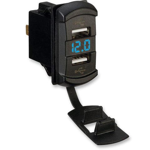 USB voltometrs MOOSE RACING MOTOVEIKALS 21