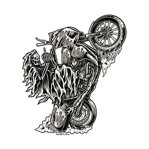 Uzlīme DOWN-N-OUT WHEELY REAPER DOWN-N-OUT MOTOVEIKALS 21