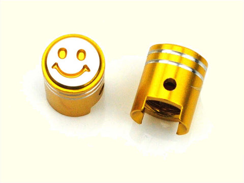 Valve caps gold 2 pieces for moped, moped, mokick, motorcycle, moped, scooter DIVERSE / IMPORT MOTOVEIKALS 21