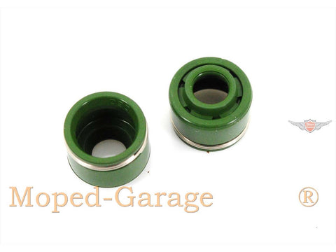 Valve stem gasket set 2 pieces for Honda CB 50 J, XL S, CY K Mokick DIVERSE / IMPORT MOTOVEIKALS 21