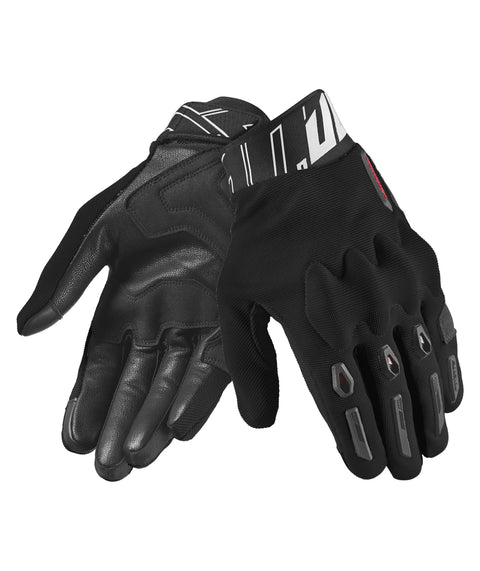 Vasaras moto cimdi 70Degrees SD‑N66 FULLGAS black / red 70 DEGREES MOTOVEIKALS 21