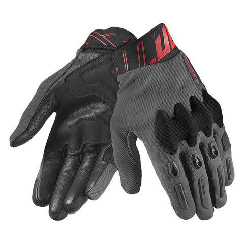 Vasaras moto cimdi 70Degrees SD‑N66 FULLGAS dark grey / red 70 DEGREES MOTOVEIKALS 21