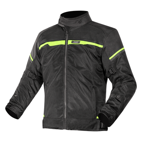 Vasaras moto jaka LS2 RIVA black / neon yellow LS2 MOTOVEIKALS 21