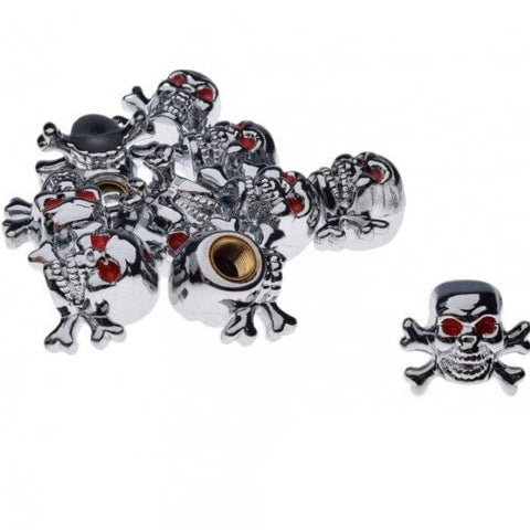 Ventiļa uzgalis Skull/Bones CHROME 1.gab REPLICA MOTOVEIKALS 21