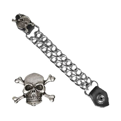 Vest extender Skull & crossbones MCS MOTOVEIKALS 21