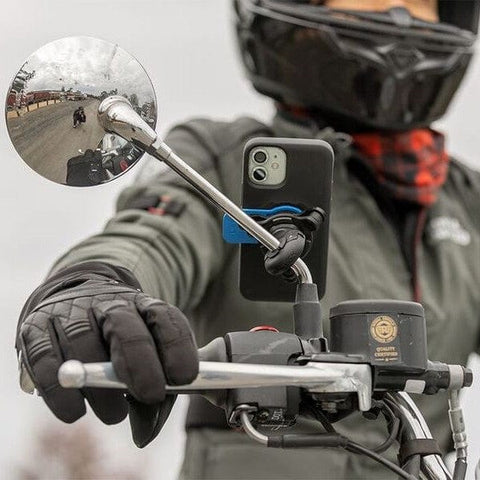 Viedtālruņa spoguļa stiprinājums QUAD LOCK QUAD LOCK MOTOVEIKALS 21