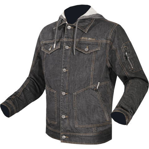 Vīriešu džinsa moto jaka LS2 OAKY black L LS2 MOTOVEIKALS 21