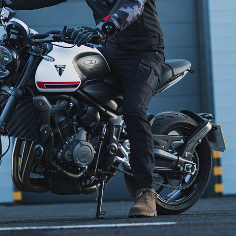 Vīriešu moto bikses Oxford Cargo MS black 32 OXFORD MOTOVEIKALS 21