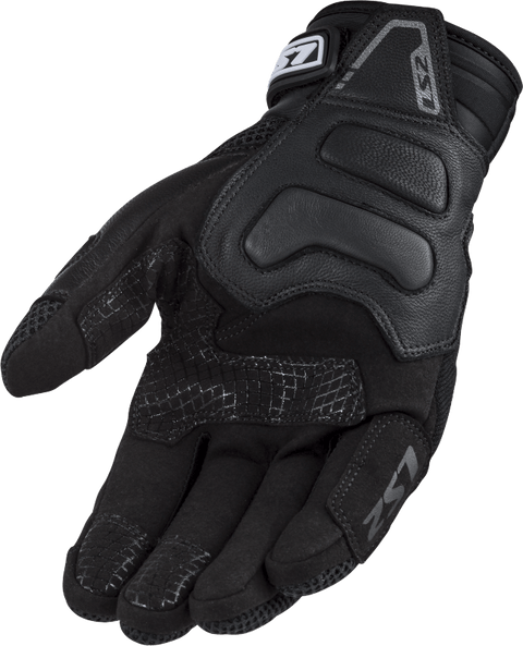 Vīriešu moto cimdi LS2 VEGA black 2XL LS2 MOTOVEIKALS 21