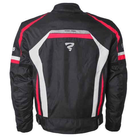 Vīriešu moto jaka GMS PACE black / red / white 2XL GMS MOTOVEIKALS 21
