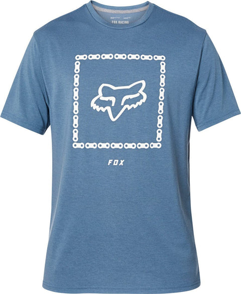 Vīriešu t-krekls FOX Missing Link Tech light / blue M FOX MOTOVEIKALS 21