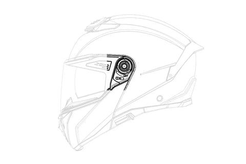 Viziera mehānisms MT Helmets MT Atom 2 SV MT-V-35 Max Vision MT HELMETS MOTOVEIKALS 21