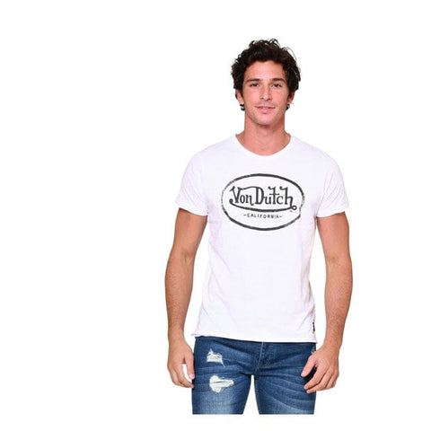 Von Dutch Aaron logo t-shirt white VON DUTCH MOTOVEIKALS 21