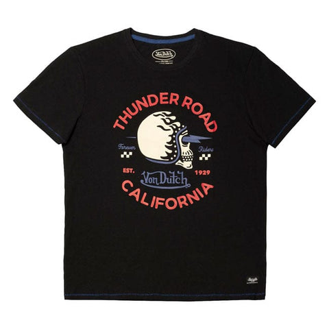 Von Dutch Again t-shirt black VON DUTCH MOTOVEIKALS 21