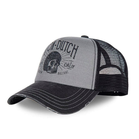 Von Dutch baseball cap Crew1B grey VON DUTCH MOTOVEIKALS 21