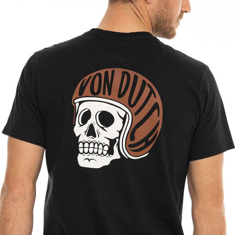 Von Dutch Bones t-shirt black VON DUTCH MOTOVEIKALS 21
