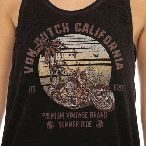 Von Dutch Cafe Race female top black VON DUTCH MOTOVEIKALS 21