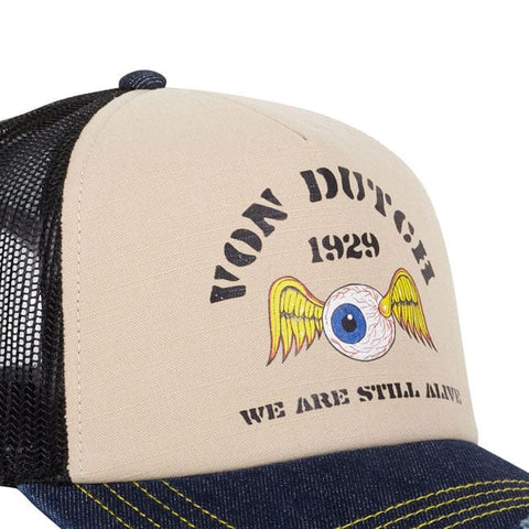 Von Dutch Crew 20 cap black VON DUTCH MOTOVEIKALS 21