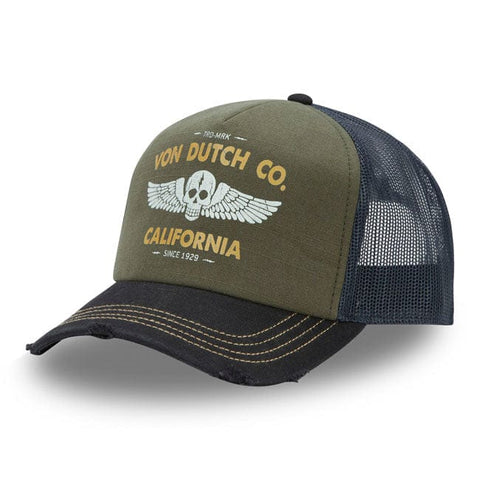 Von Dutch Crew 21 cap khaki VON DUTCH MOTOVEIKALS 21