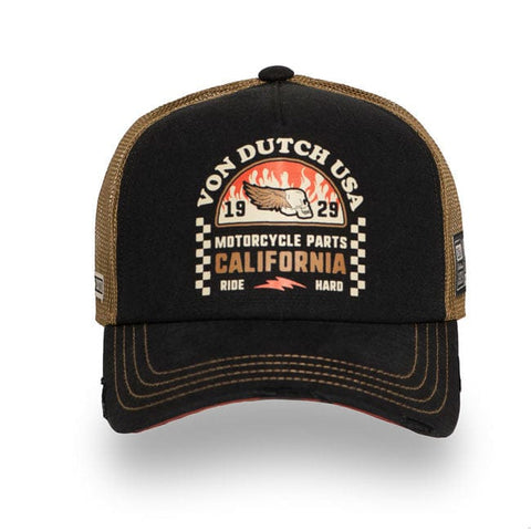 Von Dutch Crew Fire Head cap black VON DUTCH MOTOVEIKALS 21