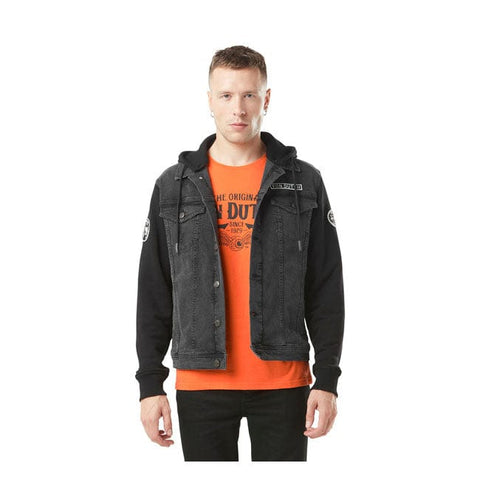 Von Dutch Denim jacket black VON DUTCH MOTOVEIKALS 21