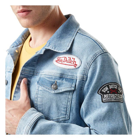 Von Dutch Denim jacket blue VON DUTCH MOTOVEIKALS 21