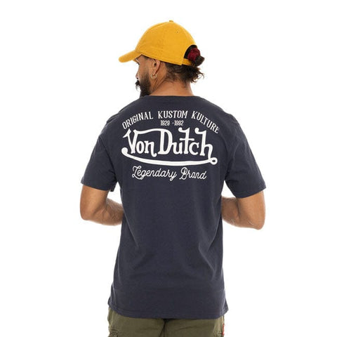 Von Dutch Eye t-shirt navy VON DUTCH MOTOVEIKALS 21