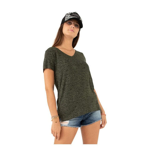 Von Dutch Fluide female t-shirt green VON DUTCH MOTOVEIKALS 21