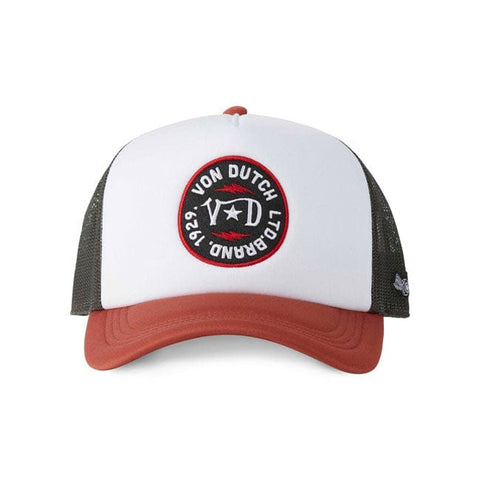 Von Dutch Foam cap brown/white/blue VON DUTCH MOTOVEIKALS 21