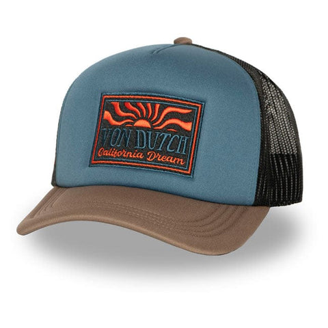Von Dutch Foam Sun cap blue/brown VON DUTCH MOTOVEIKALS 21