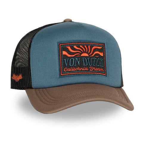 Von Dutch Foam Sun cap blue/brown VON DUTCH MOTOVEIKALS 21