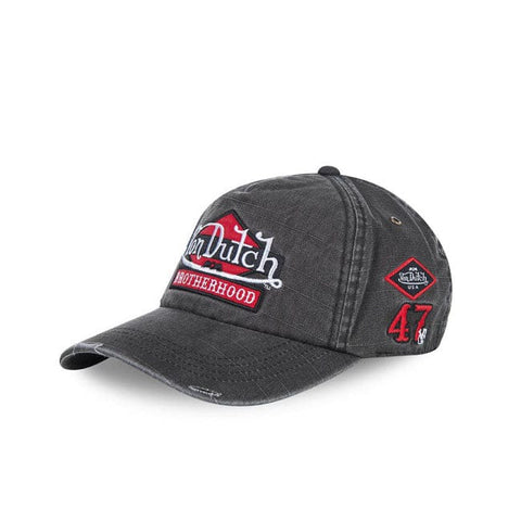 Von Dutch Heritage cap grey denim VON DUTCH MOTOVEIKALS 21