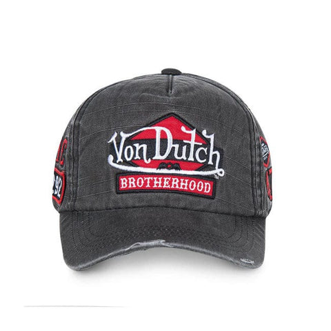 Von Dutch Heritage cap grey denim VON DUTCH MOTOVEIKALS 21