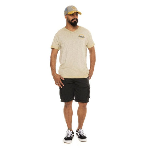 Von Dutch Hero t-shirt beige VON DUTCH MOTOVEIKALS 21