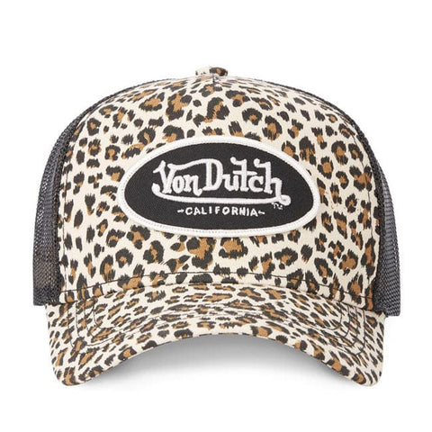 Von Dutch Leopard cap brown VON DUTCH MOTOVEIKALS 21