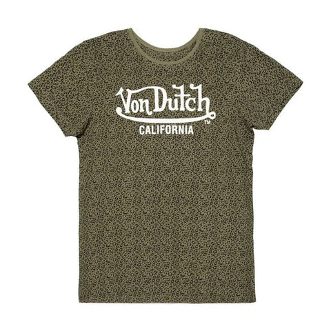 Von Dutch Leopard female t-shirt green VON DUTCH MOTOVEIKALS 21