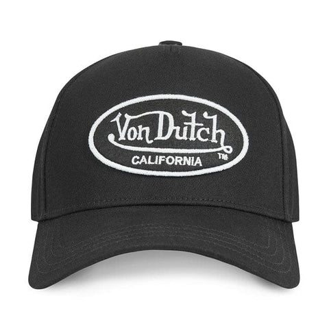 Von Dutch logo cap black VON DUTCH MOTOVEIKALS 21