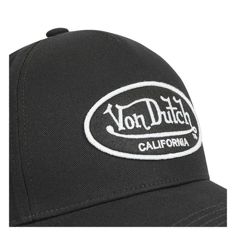 Von Dutch logo cap black VON DUTCH MOTOVEIKALS 21