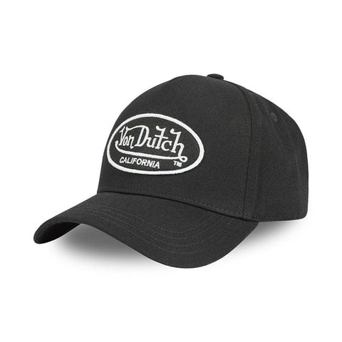 Von Dutch logo cap black VON DUTCH MOTOVEIKALS 21