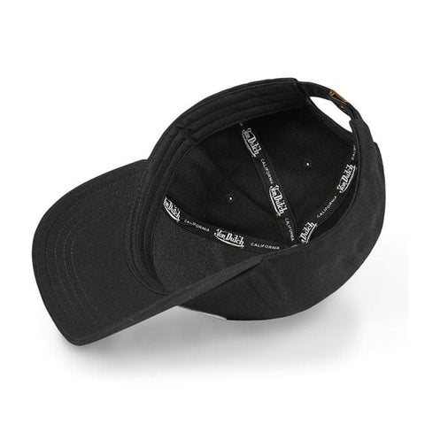 Von Dutch logo cap black VON DUTCH MOTOVEIKALS 21