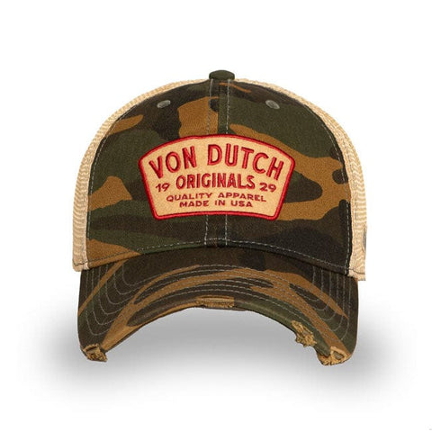 Von Dutch Mac cap camo VON DUTCH MOTOVEIKALS 21