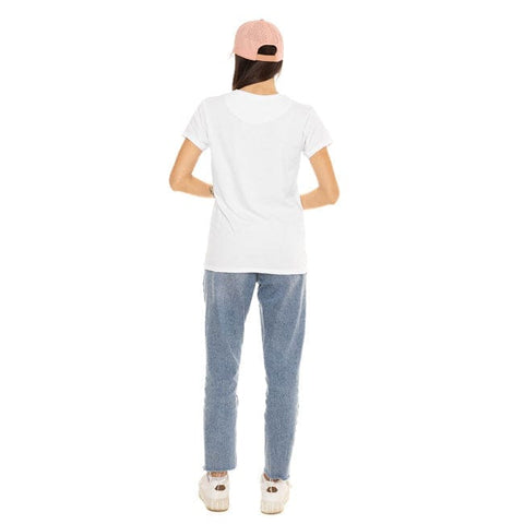 Von Dutch Moto female t-shirt white VON DUTCH MOTOVEIKALS 21