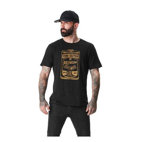 Von Dutch Oil Noir t-shirt VON DUTCH MOTOVEIKALS 21