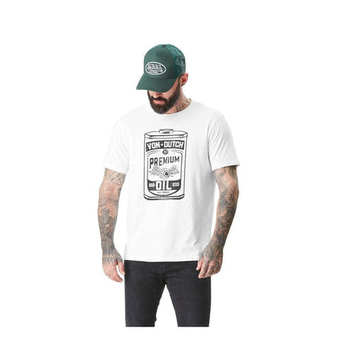 Von Dutch Oil White t-shirt VON DUTCH MOTOVEIKALS 21