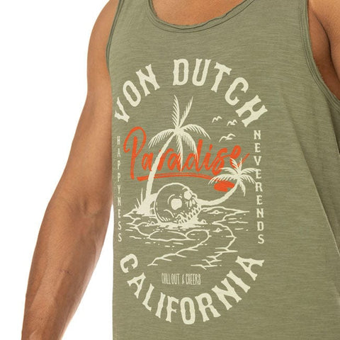 Von Dutch Paradise top olive VON DUTCH MOTOVEIKALS 21