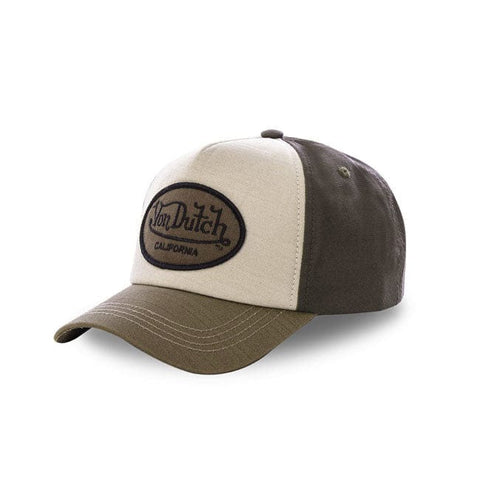 Von Dutch Permament cap 3-coloured marron 1 VON DUTCH MOTOVEIKALS 21