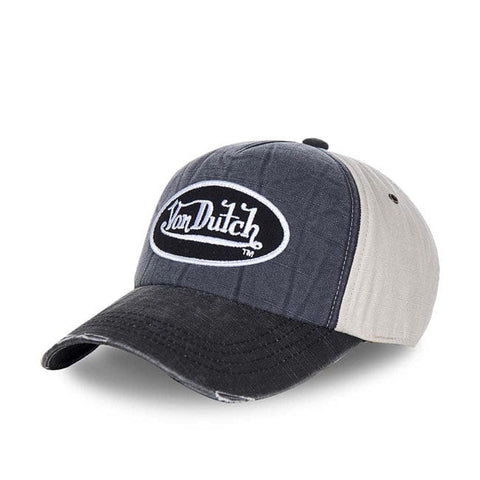Von Dutch Permament cap denim, white, anthracite denim VON DUTCH MOTOVEIKALS 21
