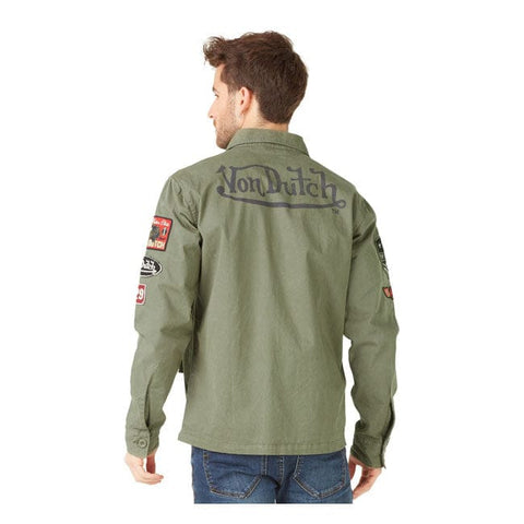 Von Dutch Rebel shirt green VON DUTCH MOTOVEIKALS 21